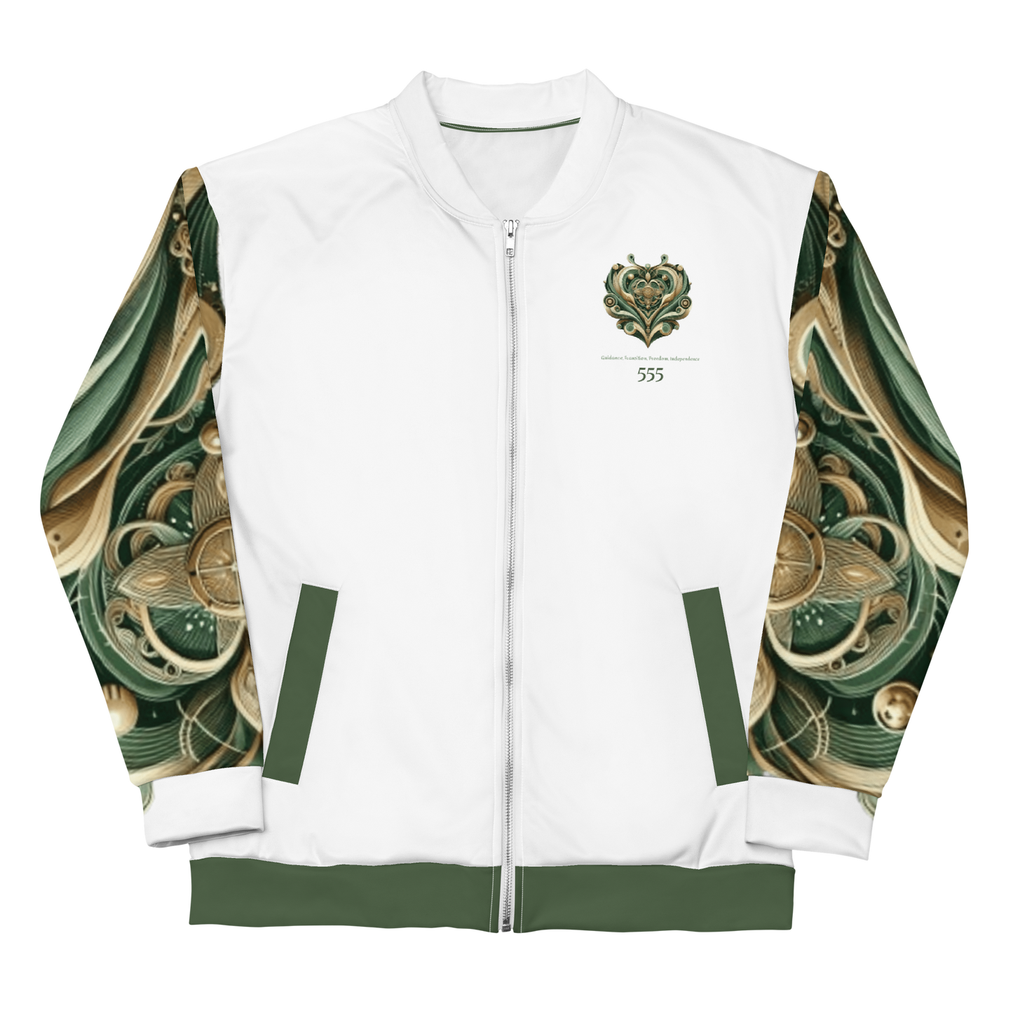 Divine Guidance 555 Bomber Jacket